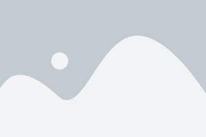 Abstract minimalist landscape: sun and hills.